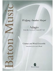 Adagio Concert Band sheet music cover Thumbnail